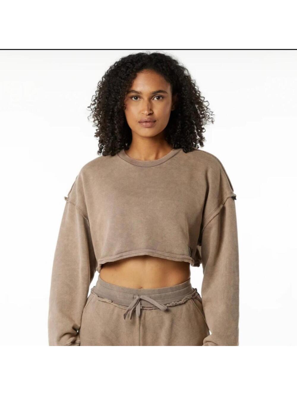 Alphalete Very Terry long sleeve Crop top